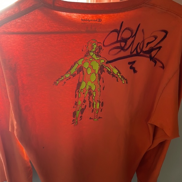 SewerpersonXchampion limited (November 10, 2020) orange longsleeve SIGNED!! - Picture 4 of 5